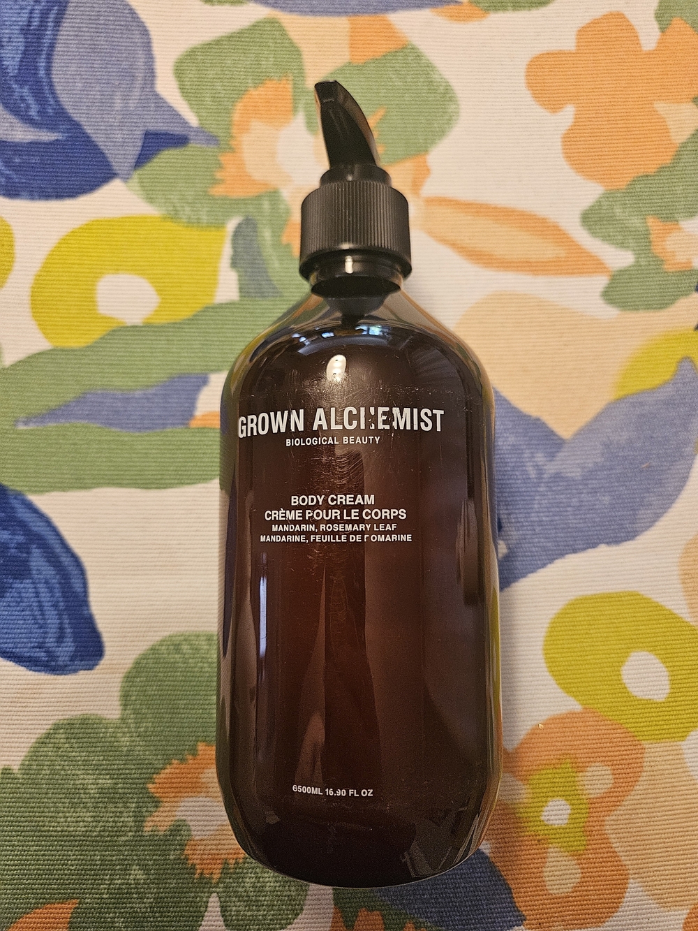 Grown Alchemist Brown Body Cream Bottle